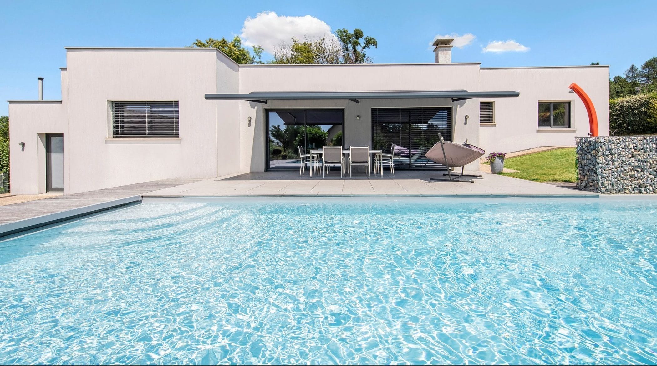 Piscine Magiline avec escalier ARENA